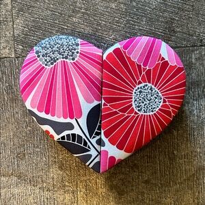 Heart-Shaped Floral Box